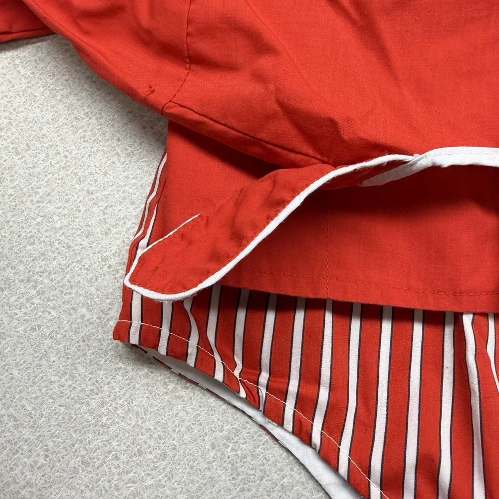 Vintage Hush Puppies‎ Childrenswear 18 Months Nautical Sailor Bubble Jacket Red